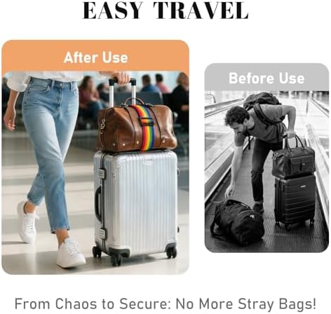 Multi Use Strong Adjustable Luggage Connector Straps - Image 4