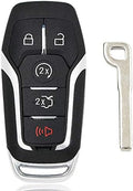 Keyless Entry Remote Smart Key Fob Shell Case Button Pad Cover by DLOJOY