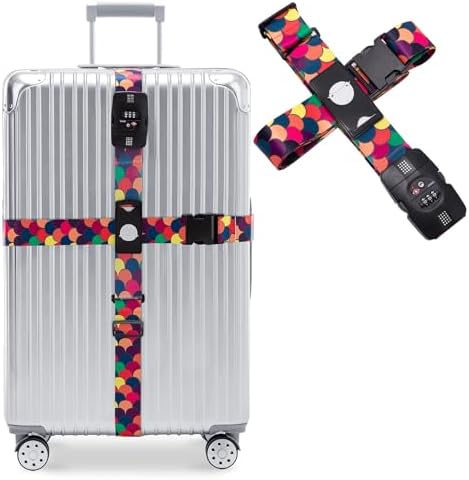 Travelkin Luggage Straps TSA Approved, Suitcase Straps - Image 2