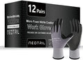 NEOTRIL Safety Work Gloves MicroFoam Nitrile Coated-3/6/12/36 Pairs, Breathable by NEOTRIL