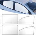 Tesnaao 4 PCS Car Side Window Sun Shade Replacement, 20CM x 50CM x 80CM Front by Tesnaao