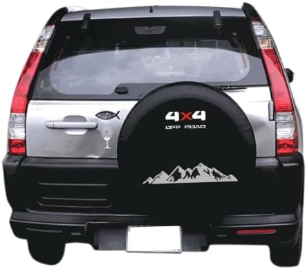 Spare Tire Cover for Honda CR-V, for Suzuki Ford Toyota Car SUVs - Image 3