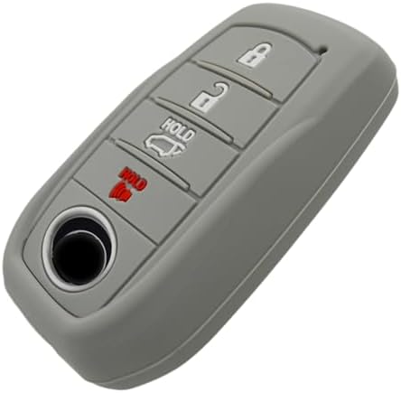 Silicone 4 Buttons Key Fob Cover Case by Zorratin