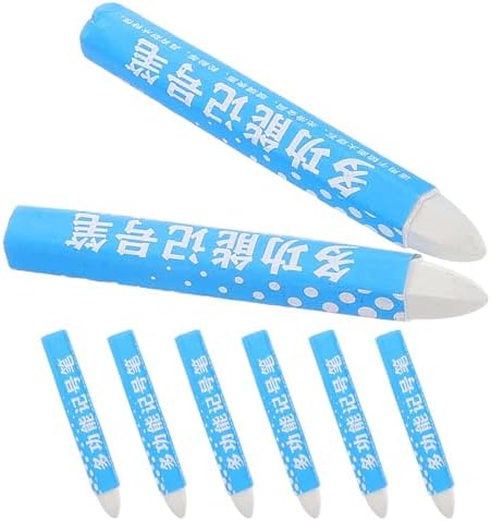 Abaodam 8pcs White Tire Marker for Industrial On-site Service by Abaodam
