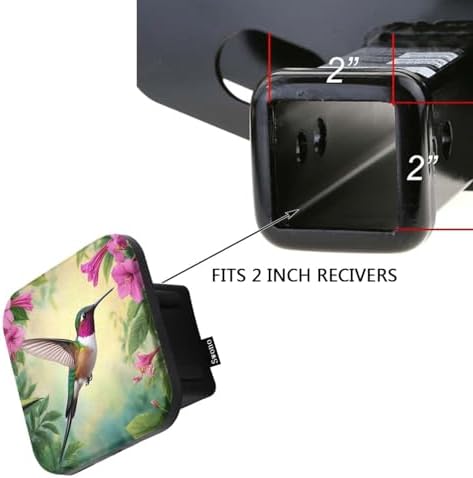 Swono Hummingbird Trailer Hitch Cover - Image 3