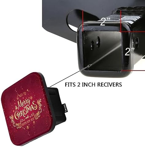 Swono Merry Christmas Truck Hitch Cover - Image 3