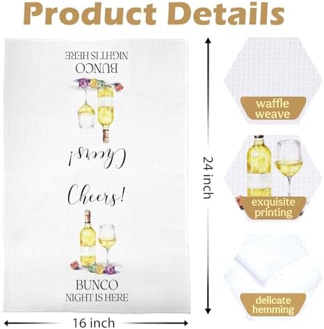 Bunco Gifts Kitchen Towel - Image 5