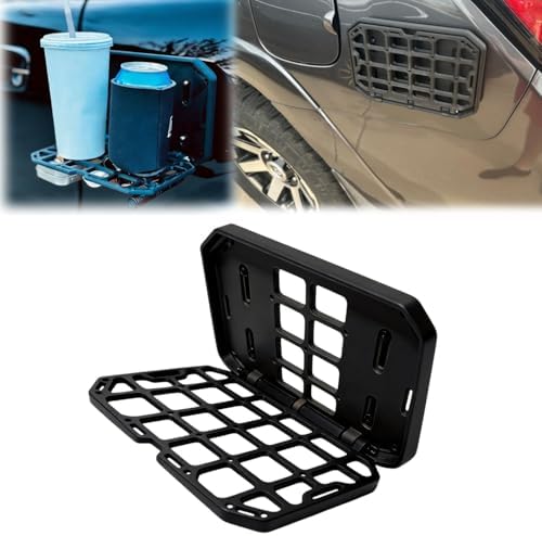 Magnetic Molle Folding Table, Side Mount Overland Tailgate Rack, Portable Camp by Unknown