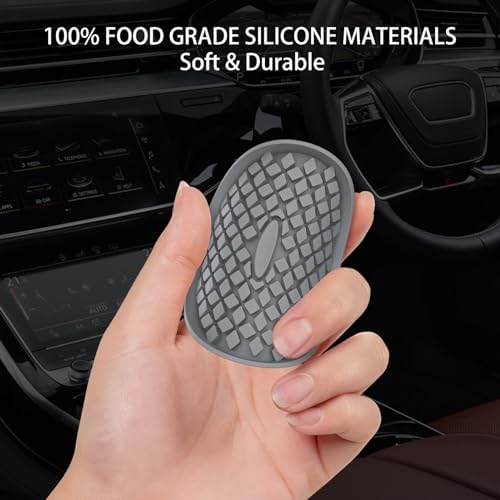 ME.FAN Car Cup Coasters Silicone Car Coasters/Cup Mats, Non-Slip Recessed Car - Image 6