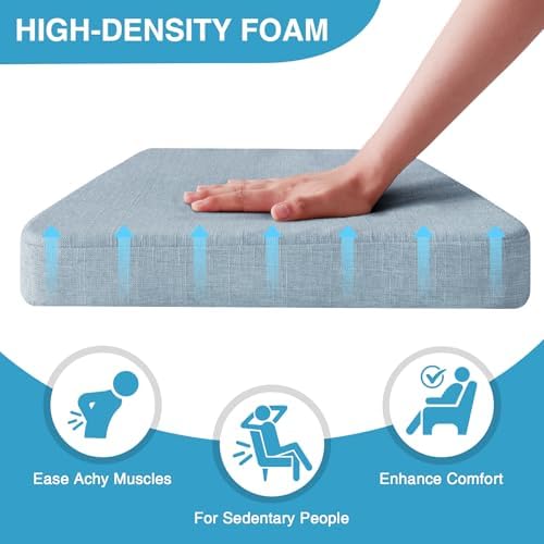IASEAHK Chair Cushions for Dining Chairs Set of 4, Non Slip Kitchen Chair Pads - Image 3