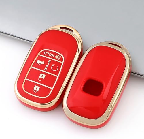 TPU Key Fob Cover with Bling Ring, Compatible with Honda Accord Civic HR-V CR-V - Image 4