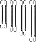 Heavy Duty Bungee Cords with Hooks, 1/3Inch Thick, No Odour, Max Load 40kg by QGEIBBungeecordswithhooks