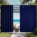 NICETOWN Canvas Rod-Free Outdoor Curtains by NICETOWN