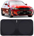 INSAUTO Windshield Sun Shade for 2019-2025 BMW 3 Series 328i M340i M3, Front by INSAUTO