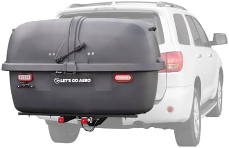 Let's Go Aero GearSpace Slideout Hitch Cargo Carrier -Dark Gray - Image 4