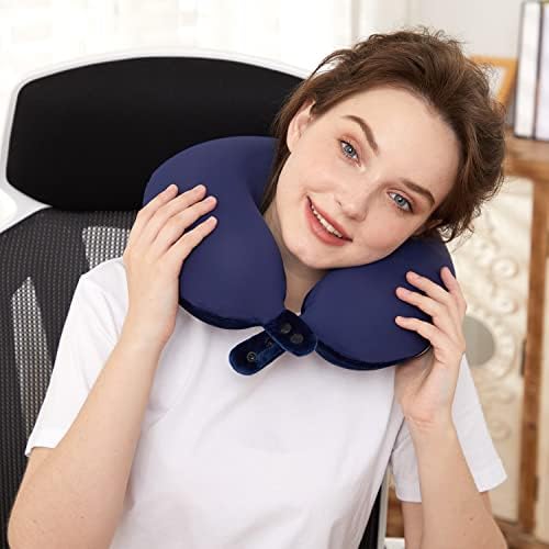 TALLGO Travel Pillow, Best Memory Foam Neck Pillow Head Support Soft Pillow - Image 4