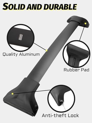 330LB Cross Bars Roof Rack for Jeep Grand Cherokee L 3-Row 21-26 WL 2-Row - Image 4