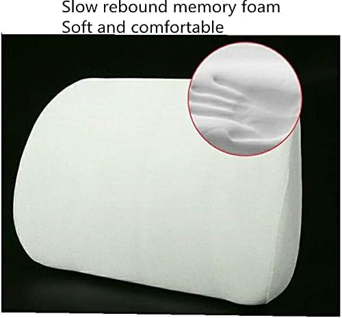 ZHONGLI Memory Foam Lumbar Support Pillow-Middle/Lower Back Support Cushion-Used - Image 4