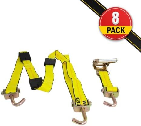 Mytee Products 8 Pack 2" x12' Over The Wheel Tire Straps - Image 5