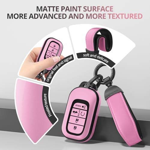 for Honda Key Fob Cover Accessories- Matte TPU Key Fob Cover - Image 4