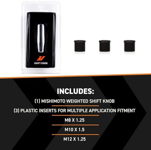 Mishimoto MMSK-WH Weighted Shift Knob, Universal Fit - Image 3