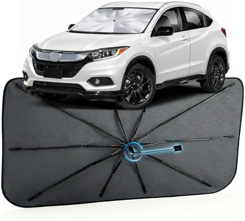 Car Windshield Sun Shade Umbrella by MakeLifeBetter