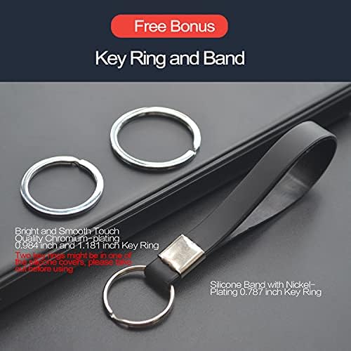 2pcs Compatible with Ford Key Fob Cover Case Key Chain - Image 7