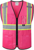 JKSafety Safety Vest for men women Hi Vis Vest by JKSafety