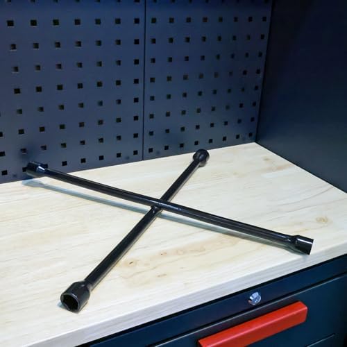 Torin 20 Inch Universal Heavy Duty Tire Iron Wrench 4 Way Lug Wrench - Image 6