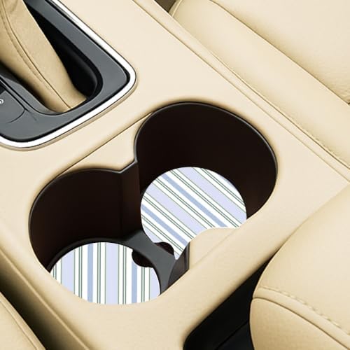 Ceramic Car Coasters – Absorbent Car Cup Holder Coaster Set - Image 3
