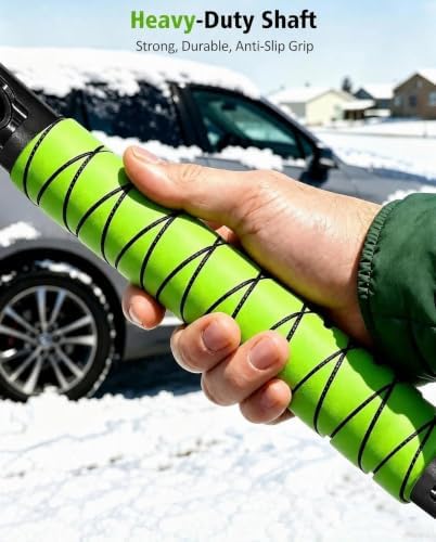 YeewayVeh 57in Snow Brush & Ice Scraper 360° Rotating, Long Handle - Image 6