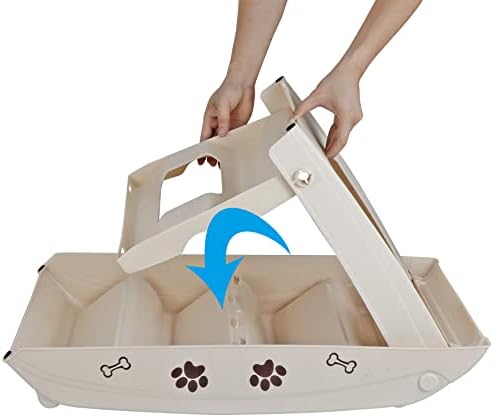 Dog Stairs for High Beds, Foldable Pet Steps Ramp - Image 7