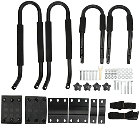 Alomejor Kayak Roof Rack J Shaped Rust Proof Carrier by Alomejor