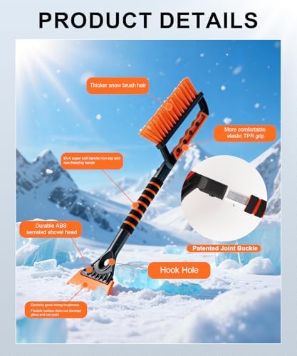 SINGARO Ice Scraper and Snow Brush - Image 6