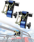 Lumber Rack Ratchet Straps, Ladder Rack Straps, Truck/Pipe/Roof Rack Straps by Gledewen