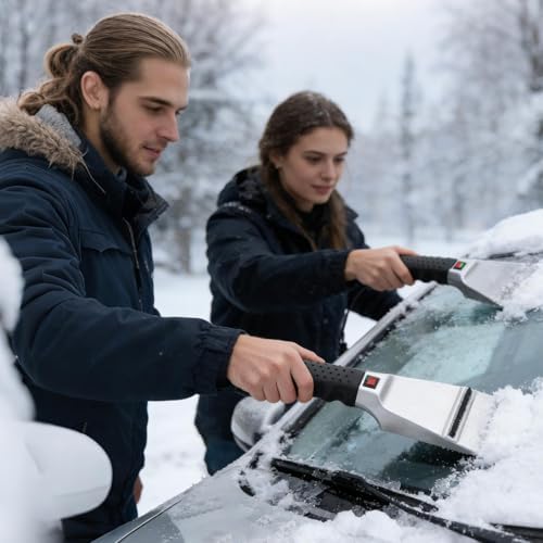 Multi-Functional Winter Car Snow Shovel, - Image 4