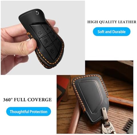 MILD EAST Genuine Leather Key Fob Cover - Image 5