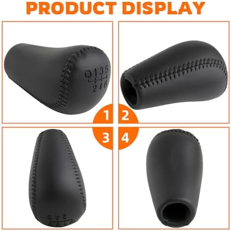 GoaMotors 6 Speed Leather Manual Gear Shift Knob - Image 5