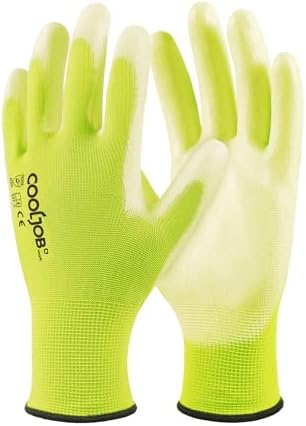 COOLJOB 12/60 Pairs Safety Work Gloves Pack Bulk by COOLJOB