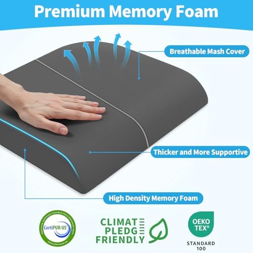 TranquilRelax Memory Foam Seat Cushion - Image 2