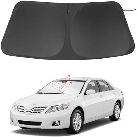 Windshield Sun Shade for 2007-2011 Toyota Camry Accessories by LHFLIVE