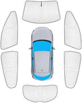 KMF 6pcs Thicken Sun Shades for Mazda 3 Hatchback 2014-2018 Accessories by KMF
