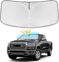 for Dodge Ram 1500 2011-2018 Windshield Sun Shade 4 Layers Car Sunshade by ZOIBVCARSUNSHADE
