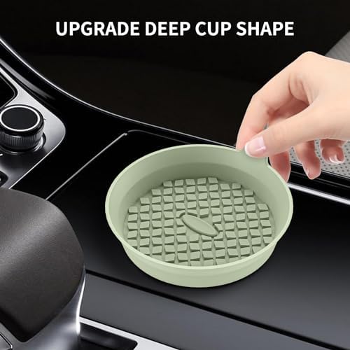 ME.FAN Car Cup Holder Coasters Silicone Cups Mats, Automotive Universal - Image 4