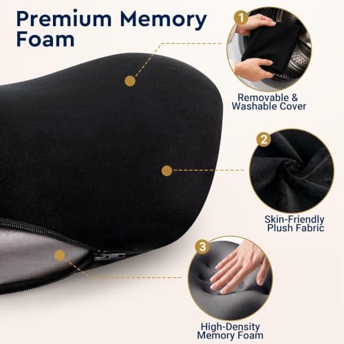 Lumbar Support Pillow for Office Chair, Lower Back Pillow - Image 5