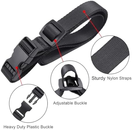 Vigorport Utility Straps Quick Release Nylon Backpack Accessory Bag Strap - Image 2