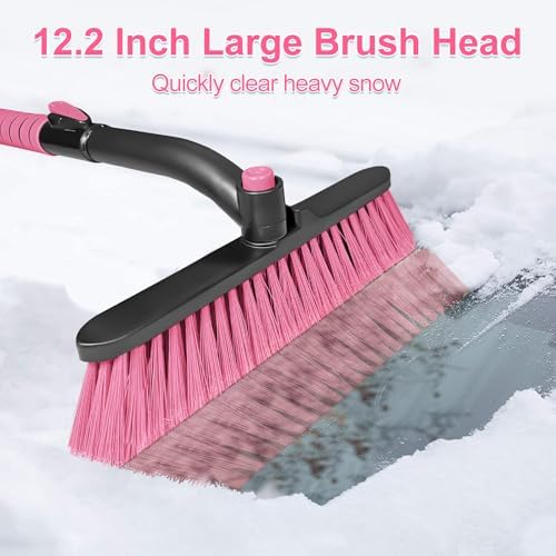 SEAAES 44 Inch Car Scraper Snow Brush - Image 2