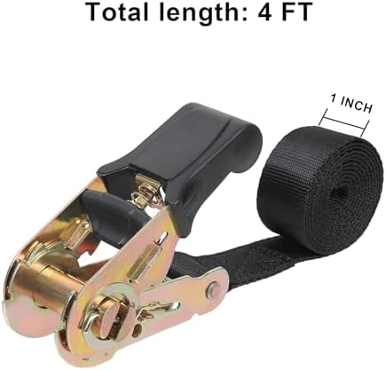 Ayaport Endless Ratchet Straps, 4FT Heavy Duty Cargo Tie Downs - Image 5