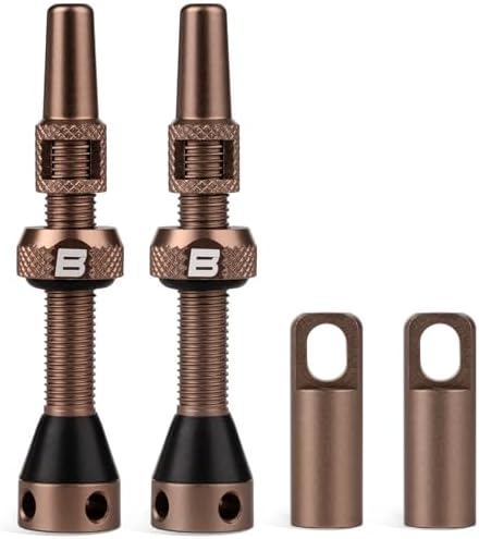 BWSHLF Tubeless Presta Valve Stem 40/44/55/60/65/70/80/100 mm, Super Light by BWSHLF