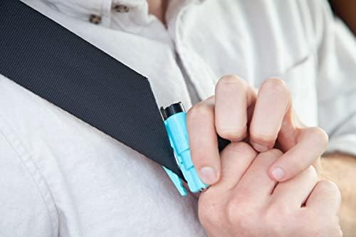 resqme The Original Emergency Keychain Car Escape Tool, 2-in-1 Seatbelt Cutter - Image 2